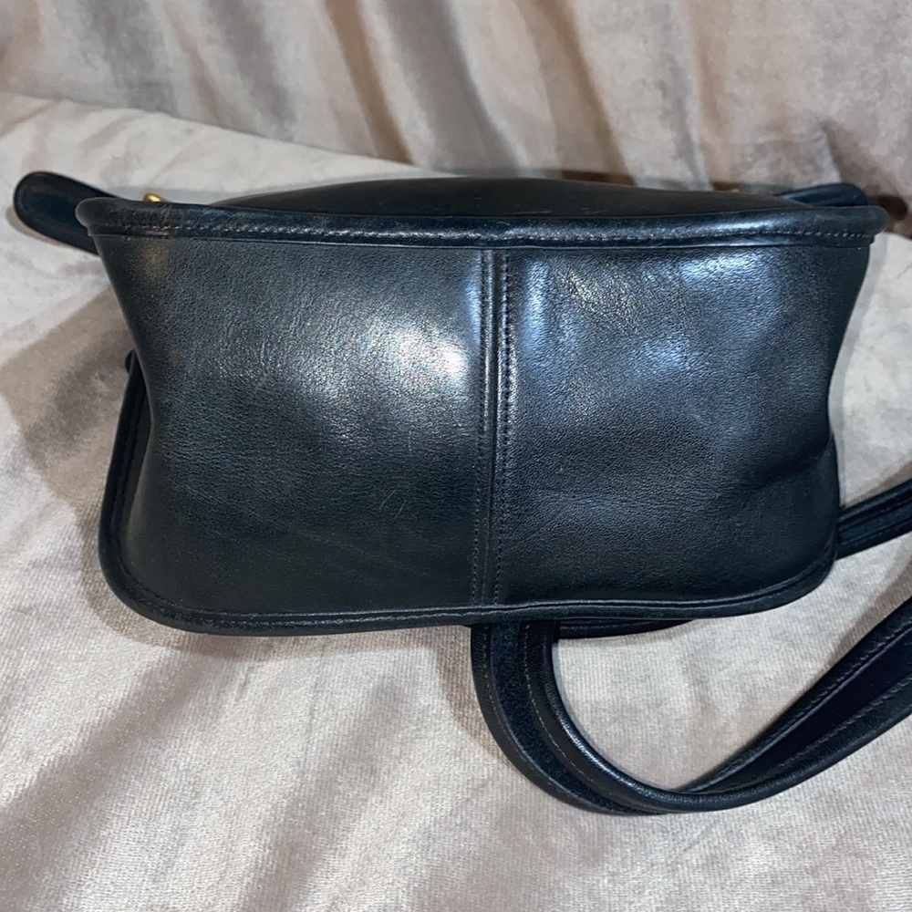 Coach Janice 9950 Black Leather Shoulder Bag - Picture 6 of 13